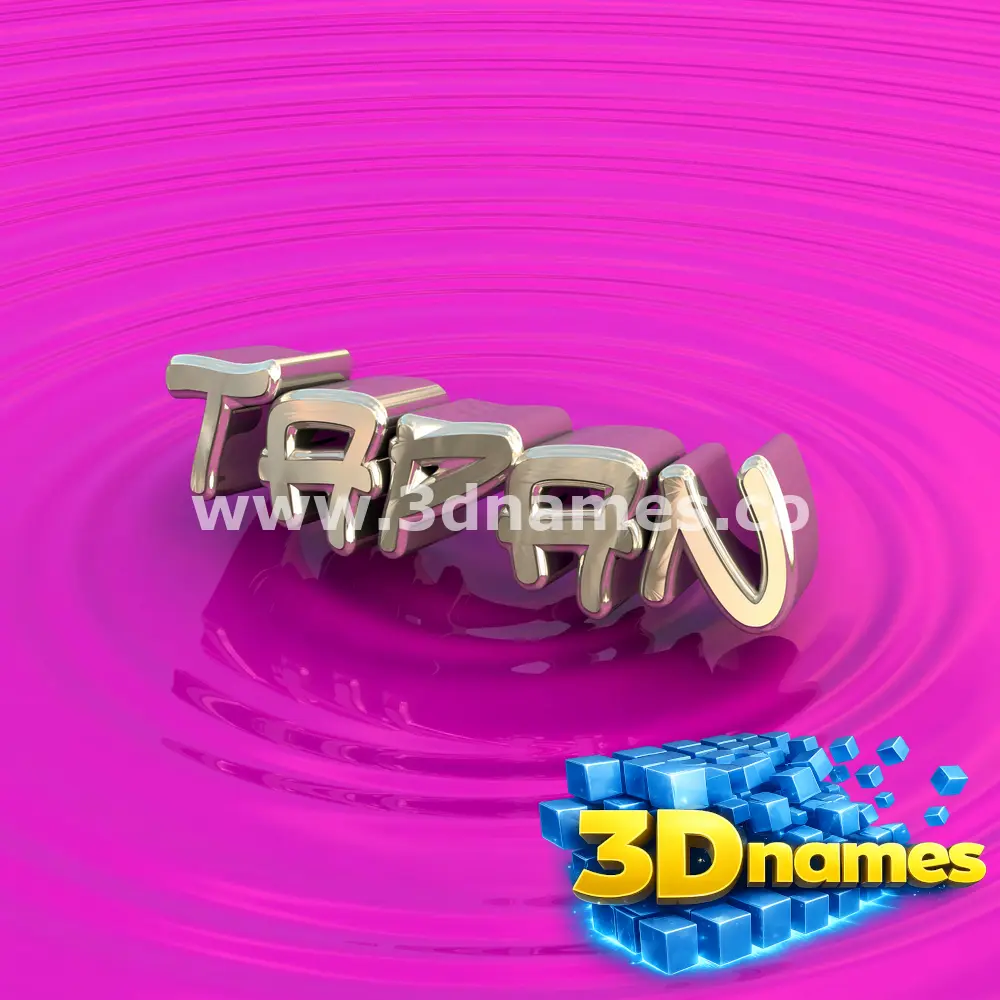 tapan in Pink Graffiti style - 3D name wallpaper