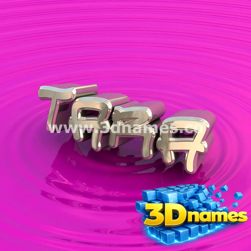 tara in Pink Graffiti style - 3D name wallpaper