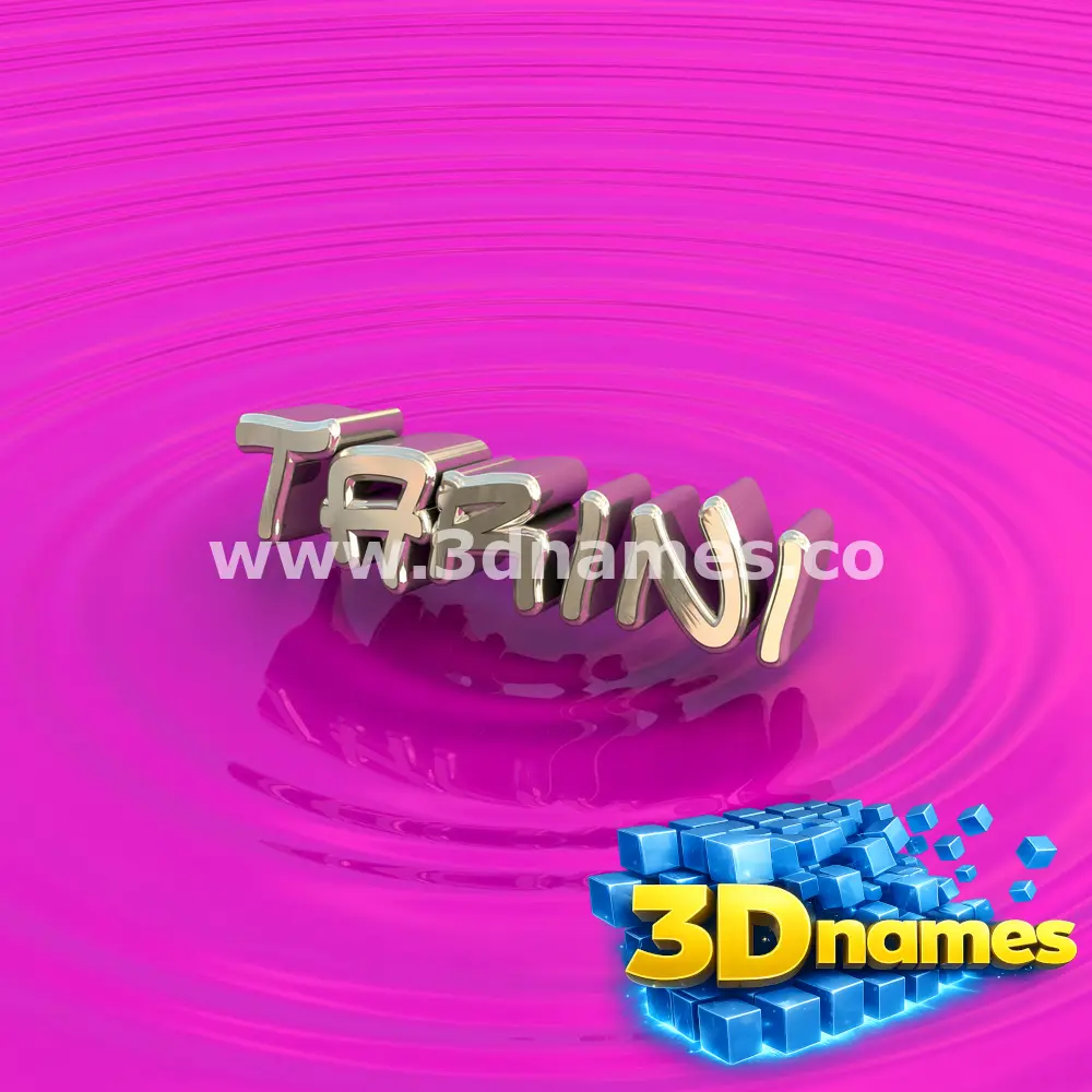 tarini in Pink Graffiti style - 3D name wallpaper