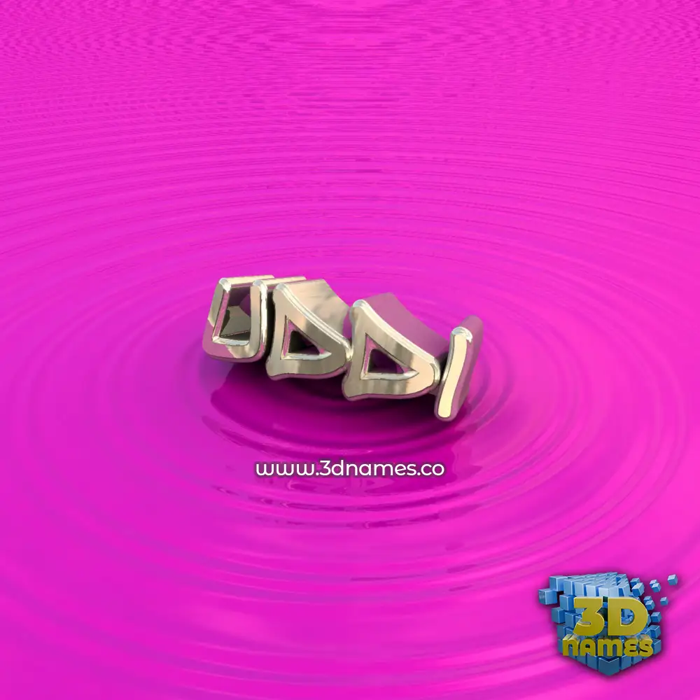 uddi in Pink Graffiti style - 3D name wallpaper