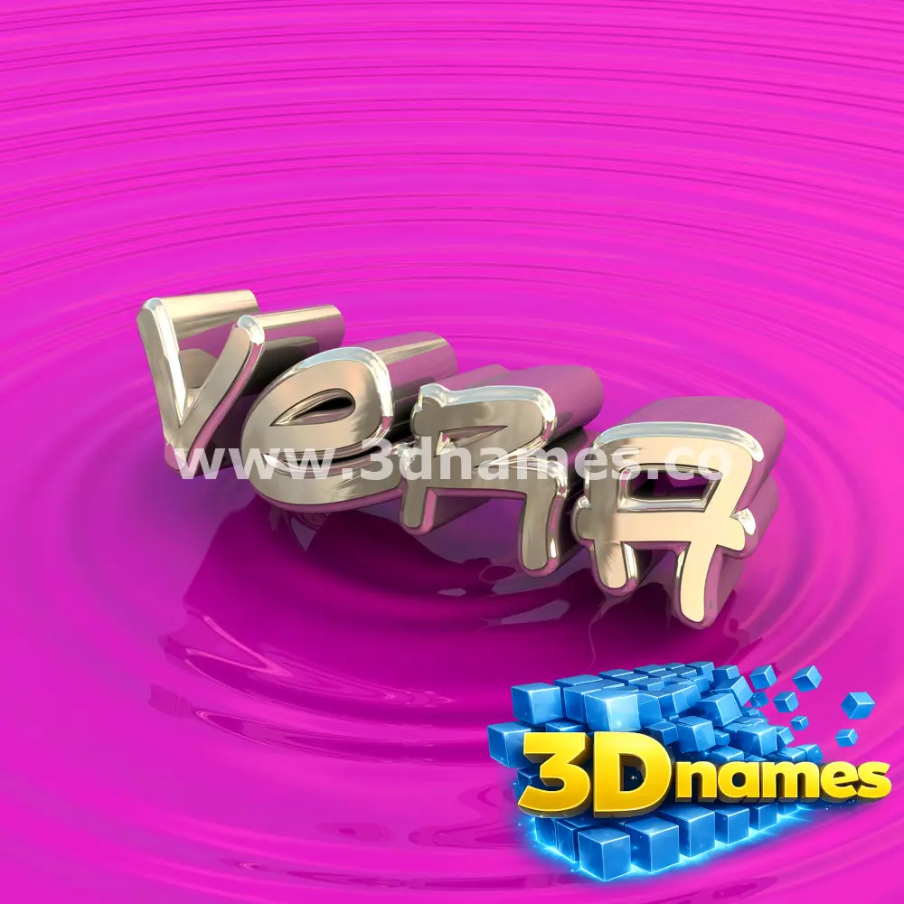vera in Pink Graffiti style - 3D name wallpaper