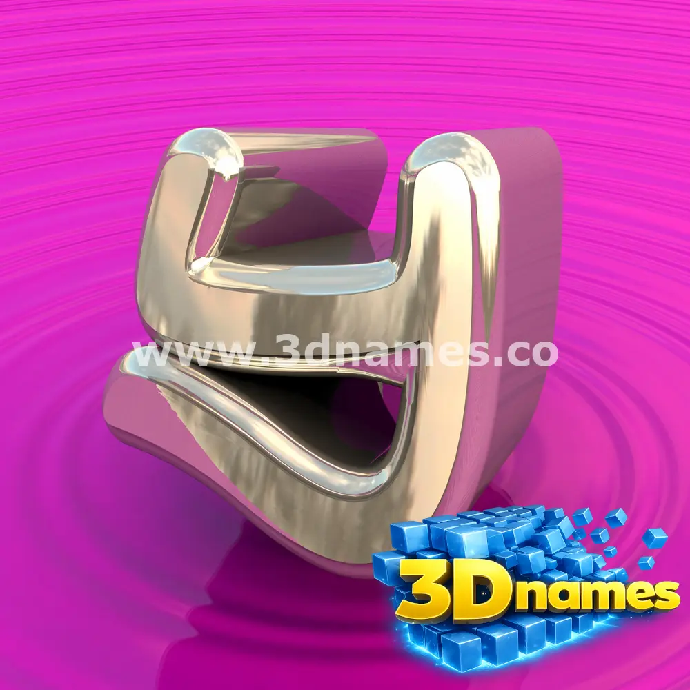 y in Pink Graffiti style - 3D name wallpaper