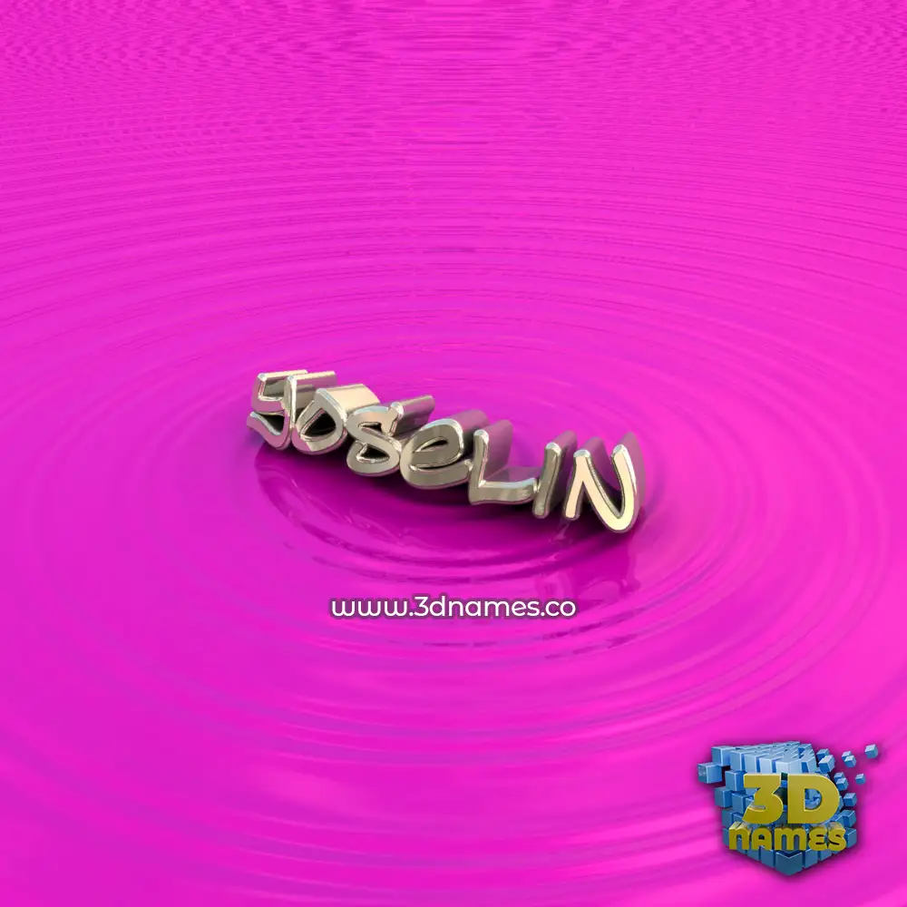 yoselin in Pink Graffiti style - 3D name wallpaper