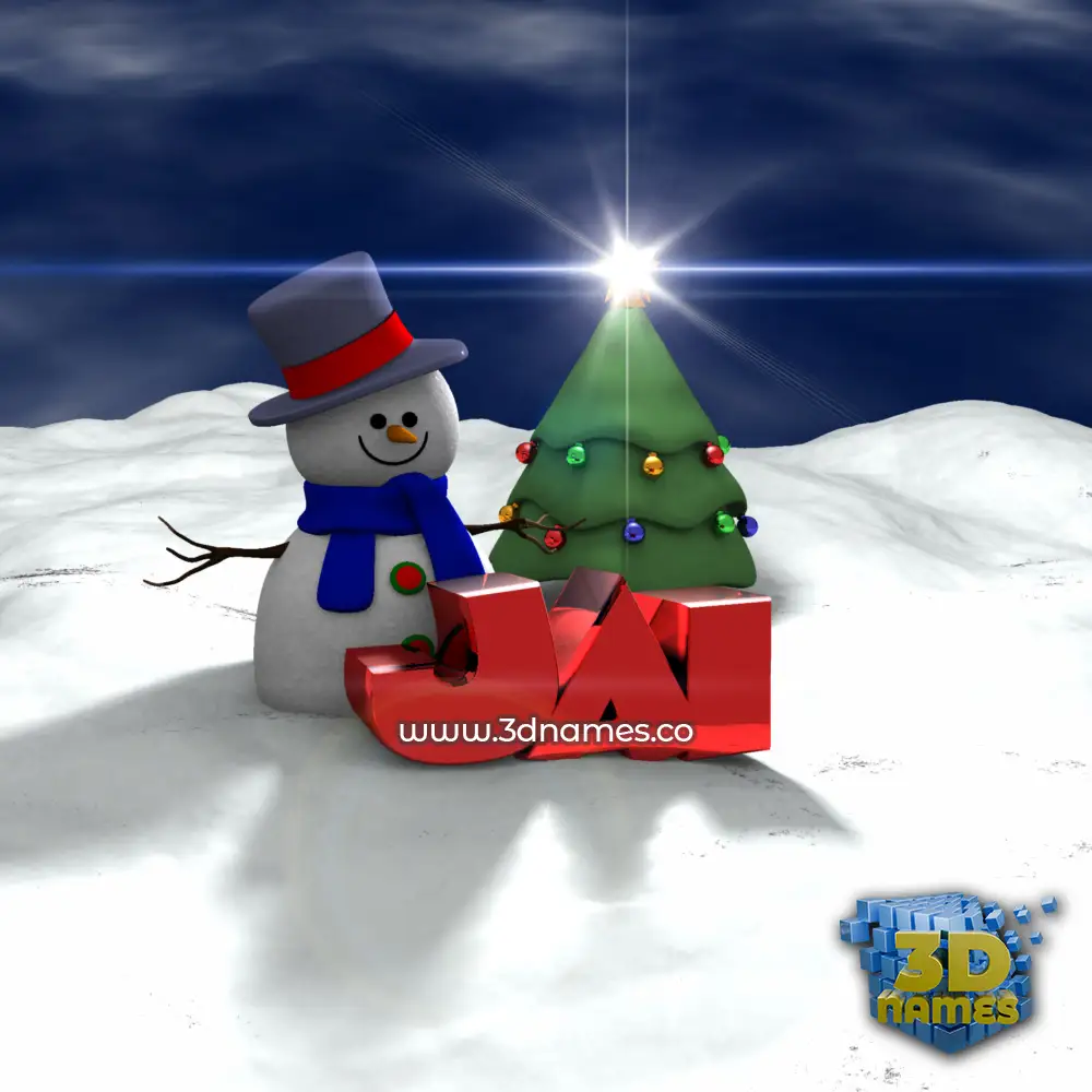 jai in Happy Xmas style - 3D name wallpaper