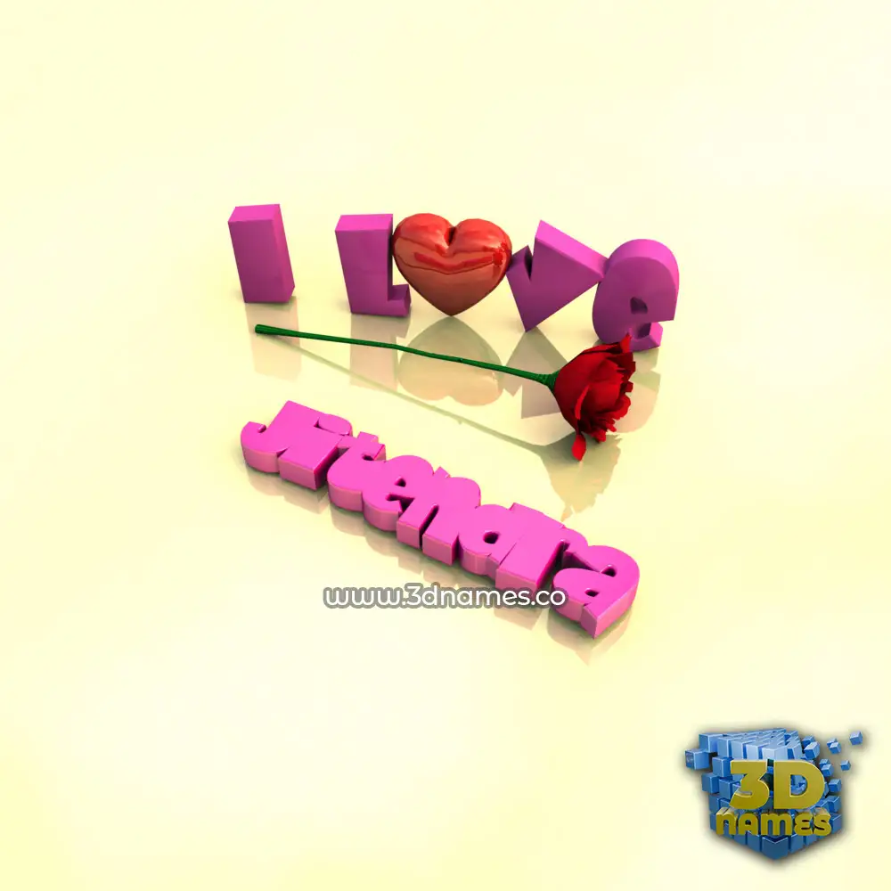 jitendra in I Love ??? style - 3D name wallpaper