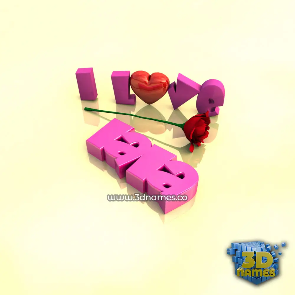 lala in I Love ??? style - 3D name wallpaper