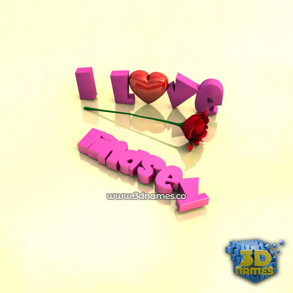 lindsey in I Love ??? style - 3D name wallpaper