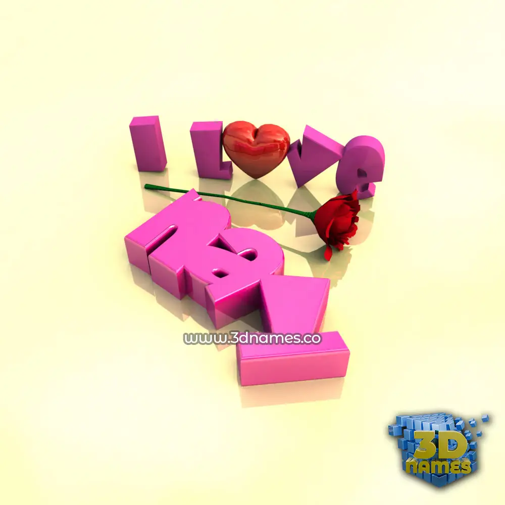 nay in I Love ??? style - 3D name wallpaper