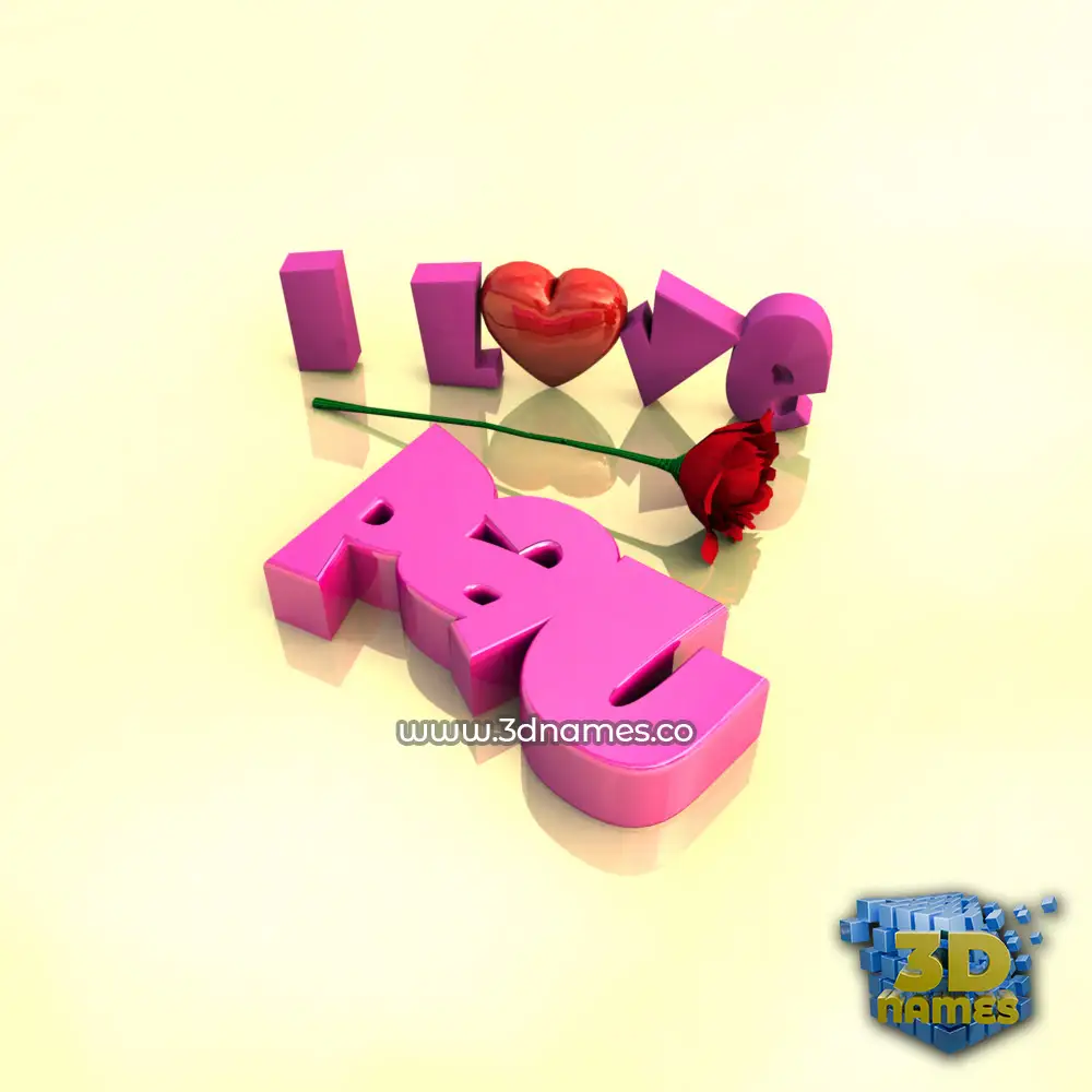 pau in I Love ??? style - 3D name wallpaper
