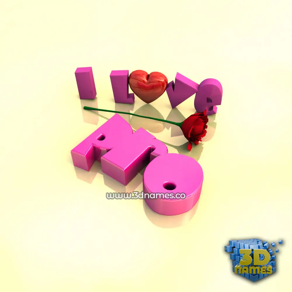pro in I Love ??? style - 3D name wallpaper