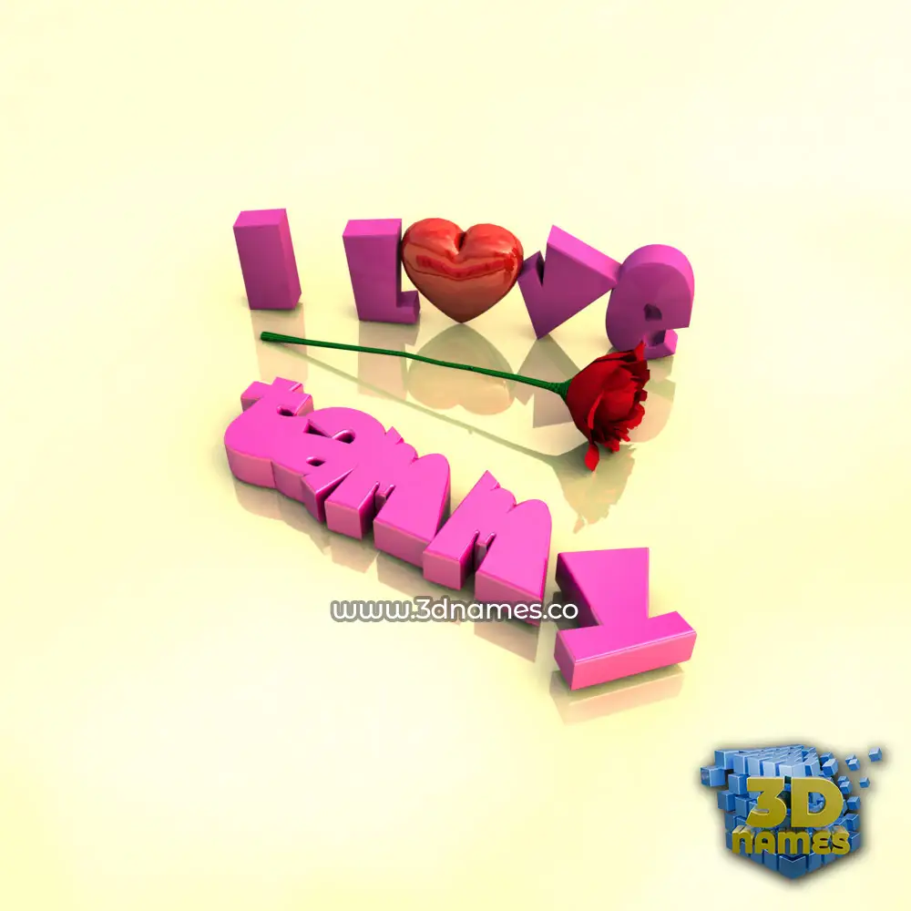 tammy in I Love ??? style - 3D name wallpaper