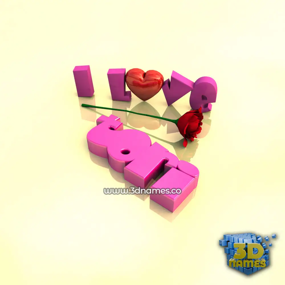 tori in I Love ??? style - 3D name wallpaper
