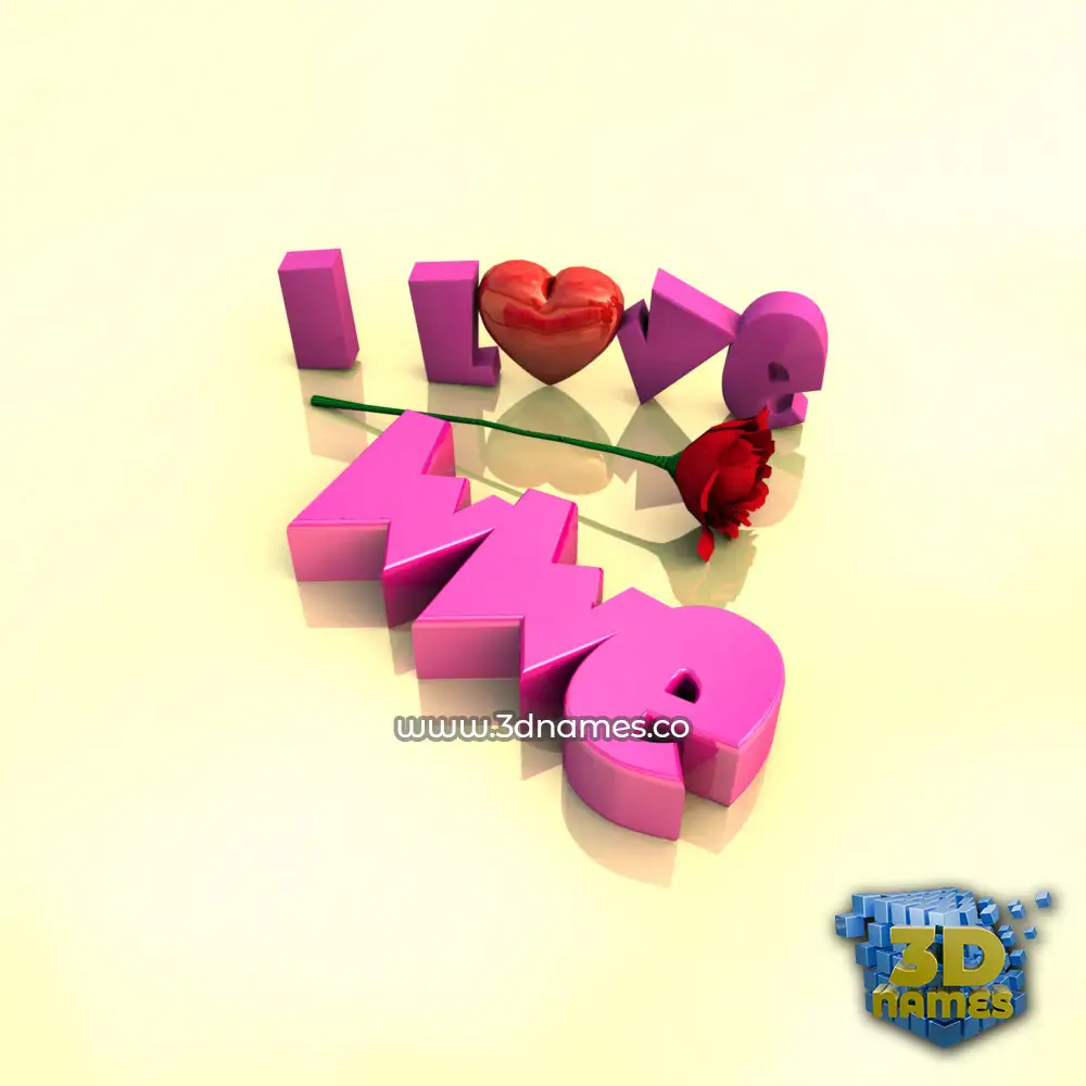 wwe in I Love ??? style - 3D name wallpaper