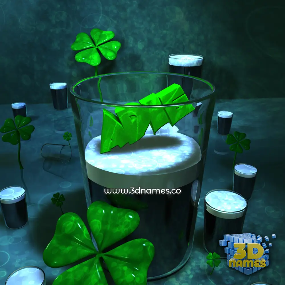 adie in Love Irish style - 3D name wallpaper