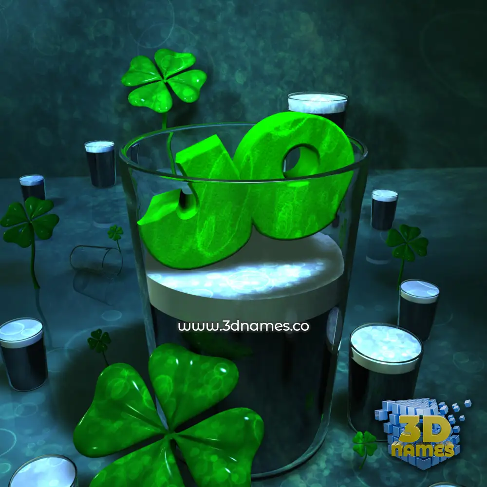 jo in Love Irish style - 3D name wallpaper