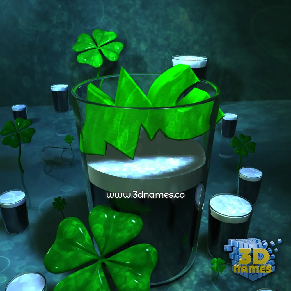mc in Love Irish style - 3D name wallpaper
