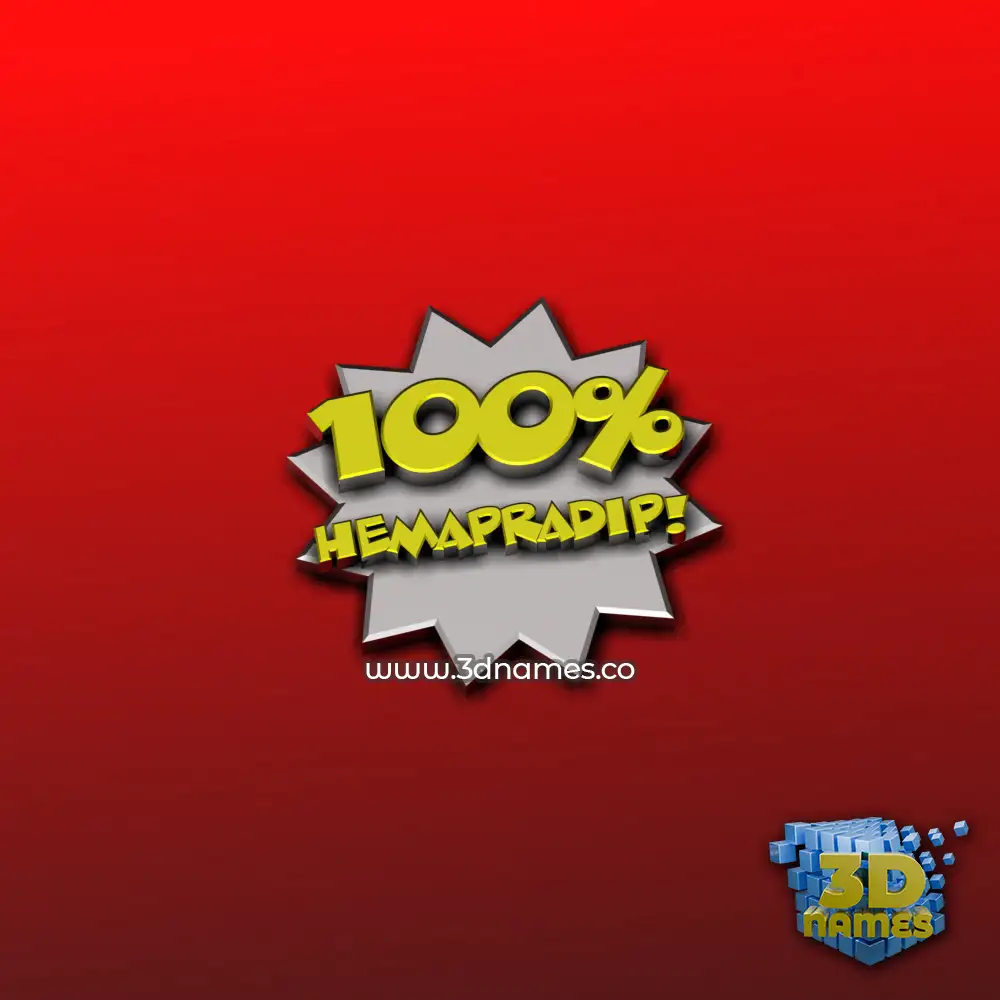 hemapradip in 100 Percent style - 3D name wallpaper