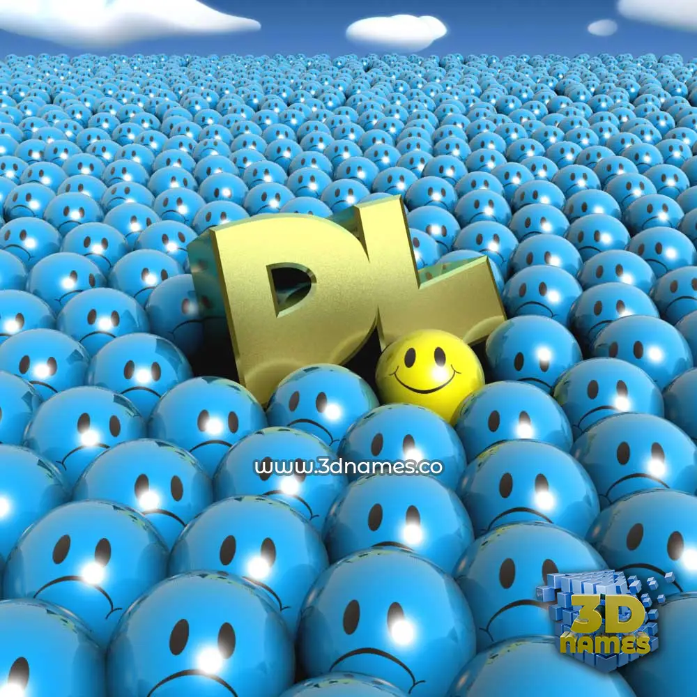 dl in Special Smileys style - 3D name wallpaper