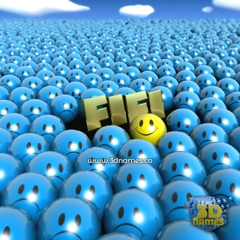 fifi in Special Smileys style - 3D name wallpaper