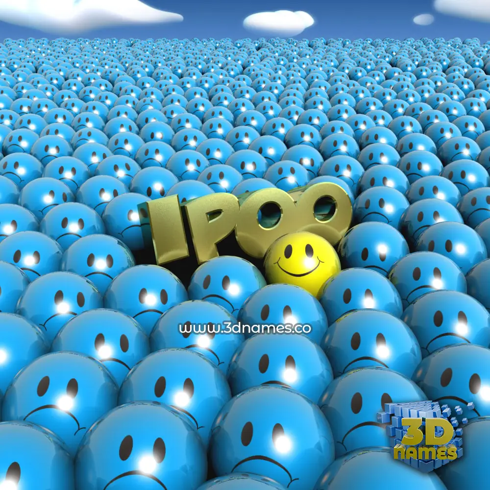 ipoo in Special Smileys style - 3D name wallpaper