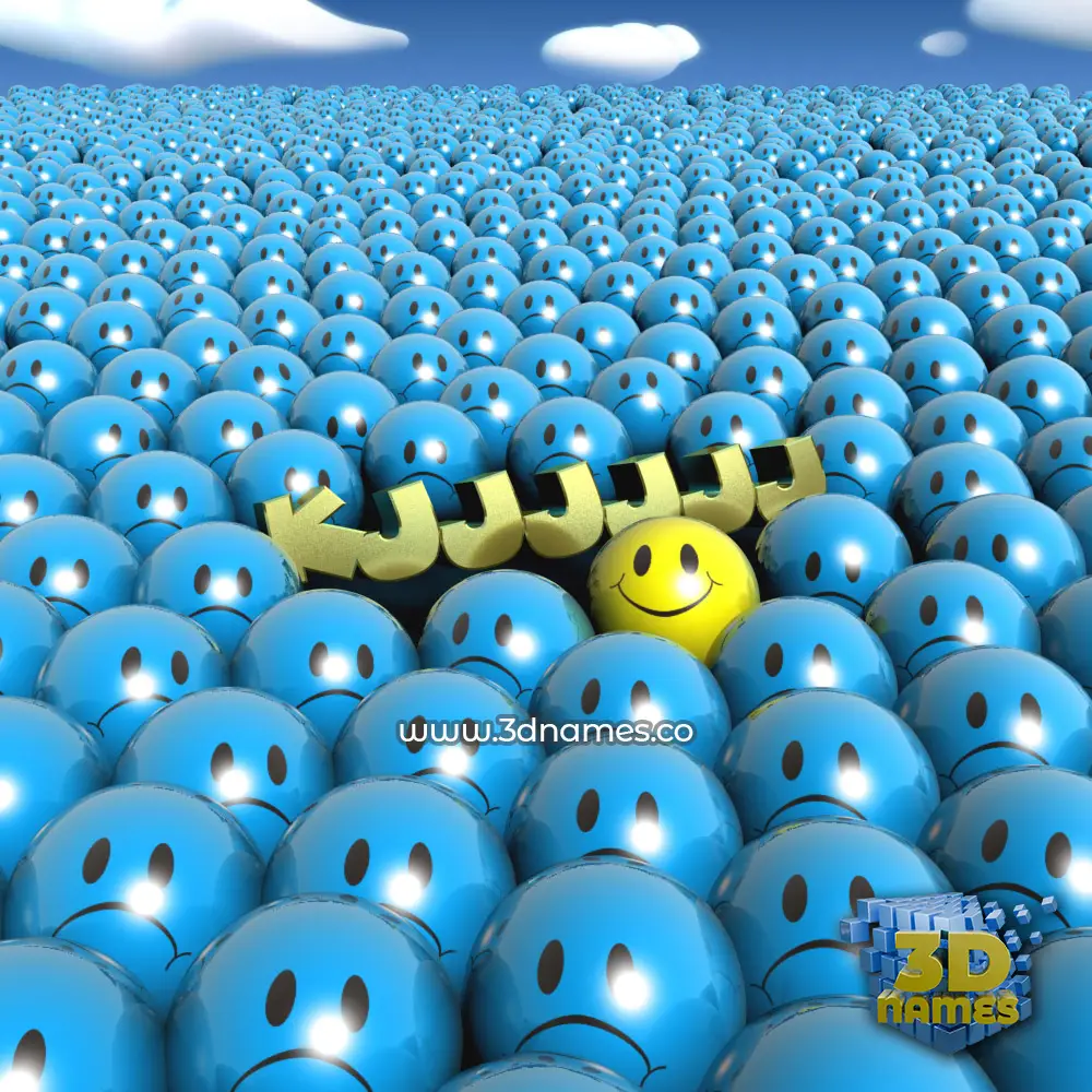kjjjjjj in Special Smileys style - 3D name wallpaper