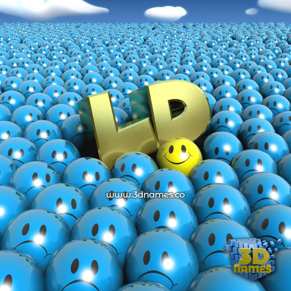 ld in Special Smileys style - 3D name wallpaper