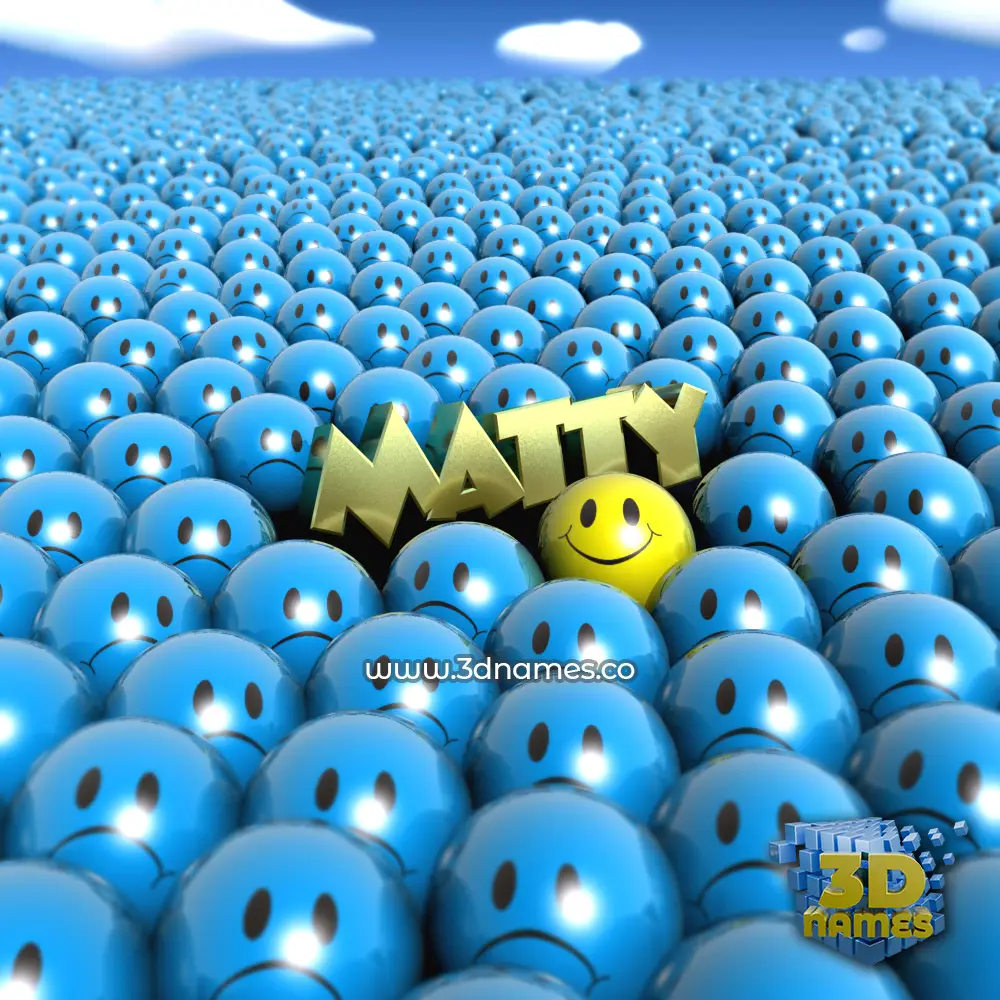 matty in Special Smileys style - 3D name wallpaper