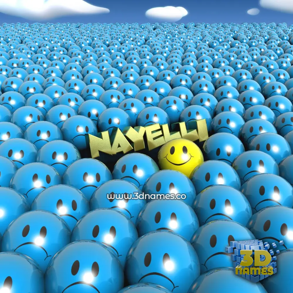 nayelli in Special Smileys style - 3D name wallpaper