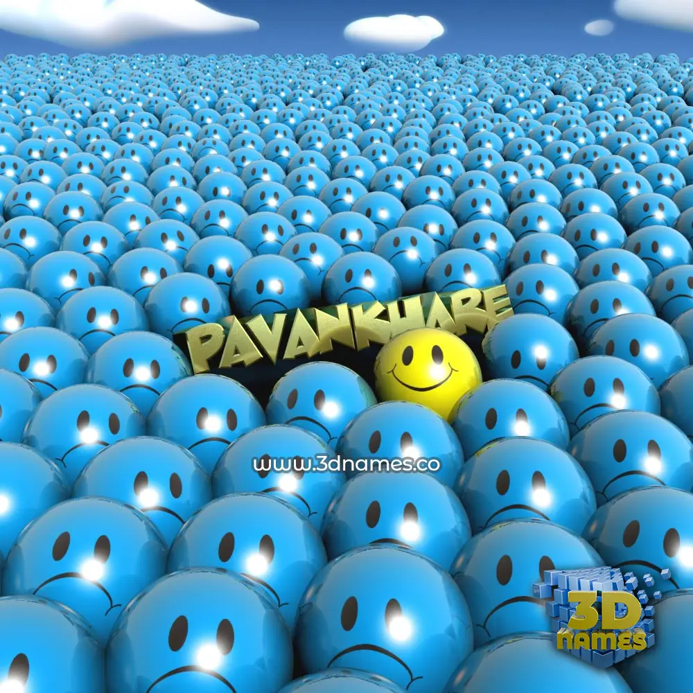 pavankhare in Special Smileys style - 3D name wallpaper