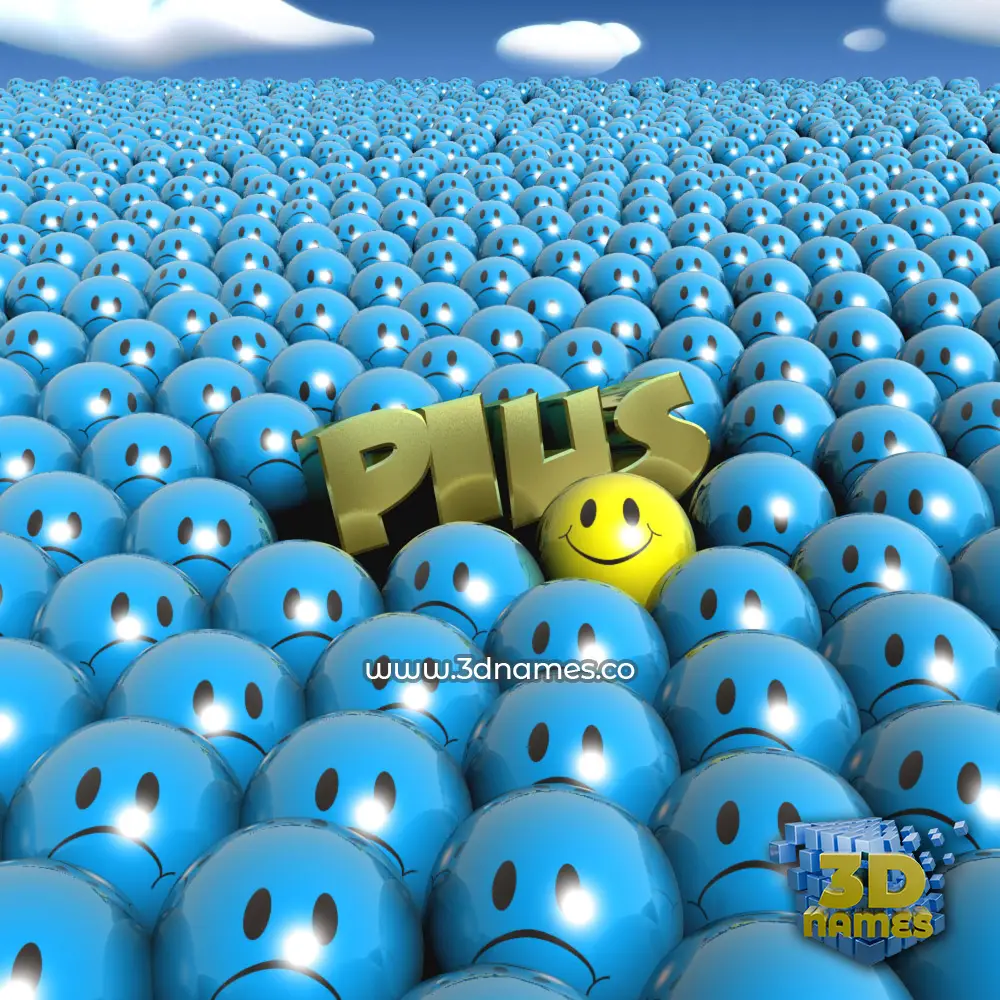 pius in Special Smileys style - 3D name wallpaper