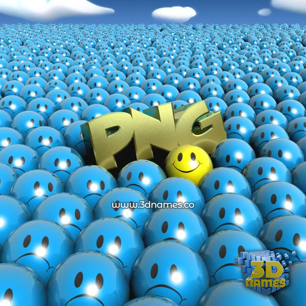 png in Special Smileys style - 3D name wallpaper