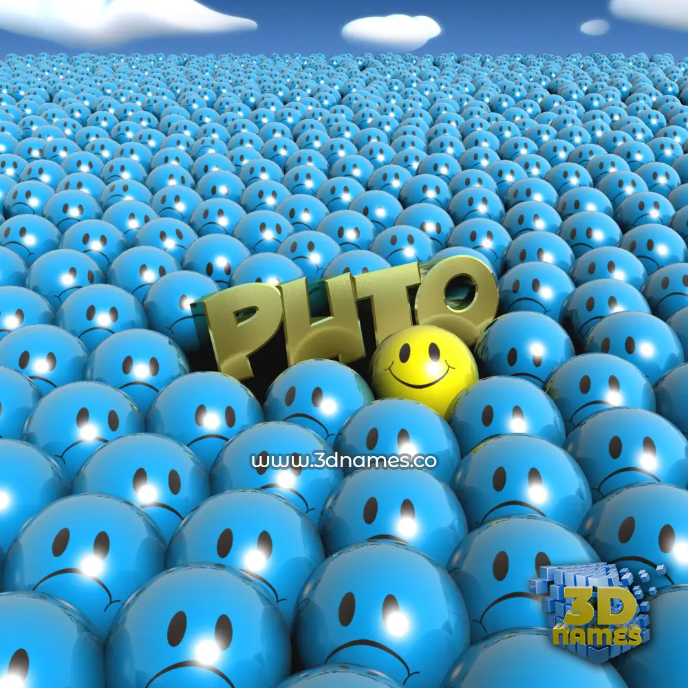 puto in Special Smileys style - 3D name wallpaper