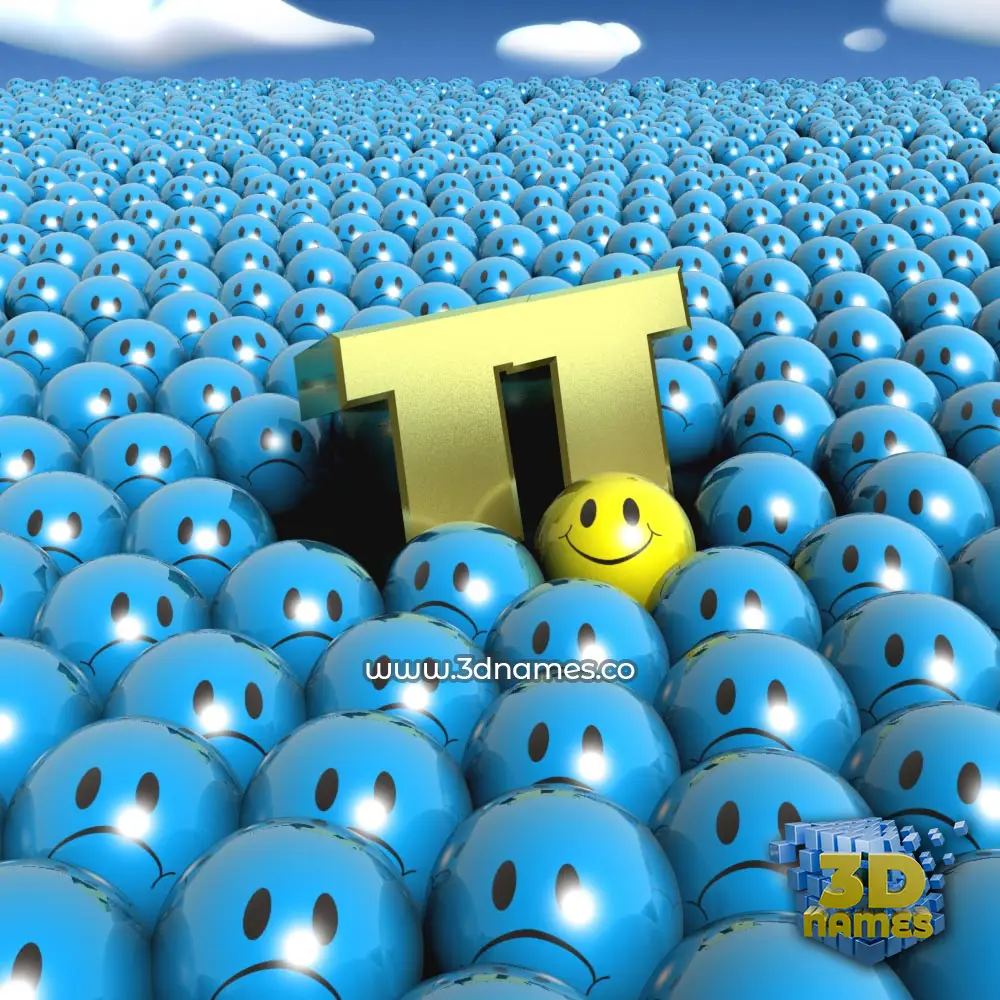 tt in Special Smileys style - 3D name wallpaper