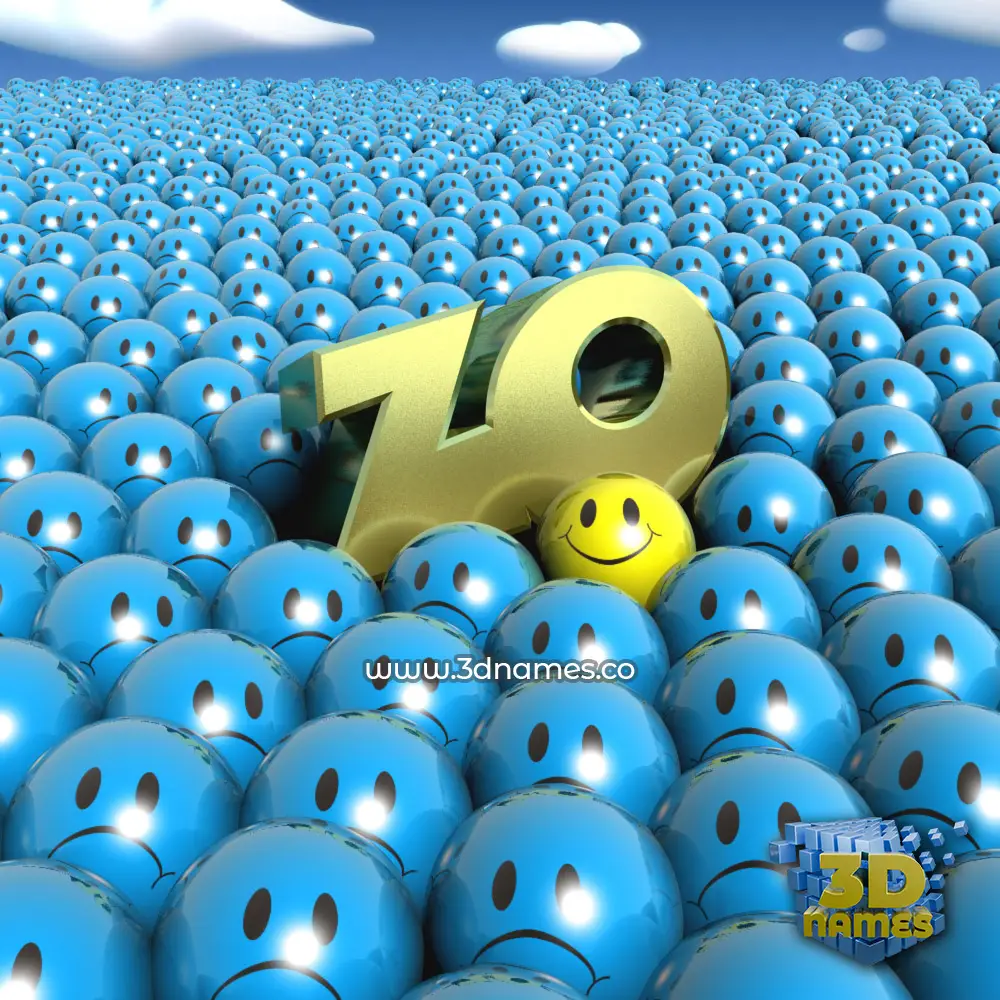 zo in Special Smileys style - 3D name wallpaper