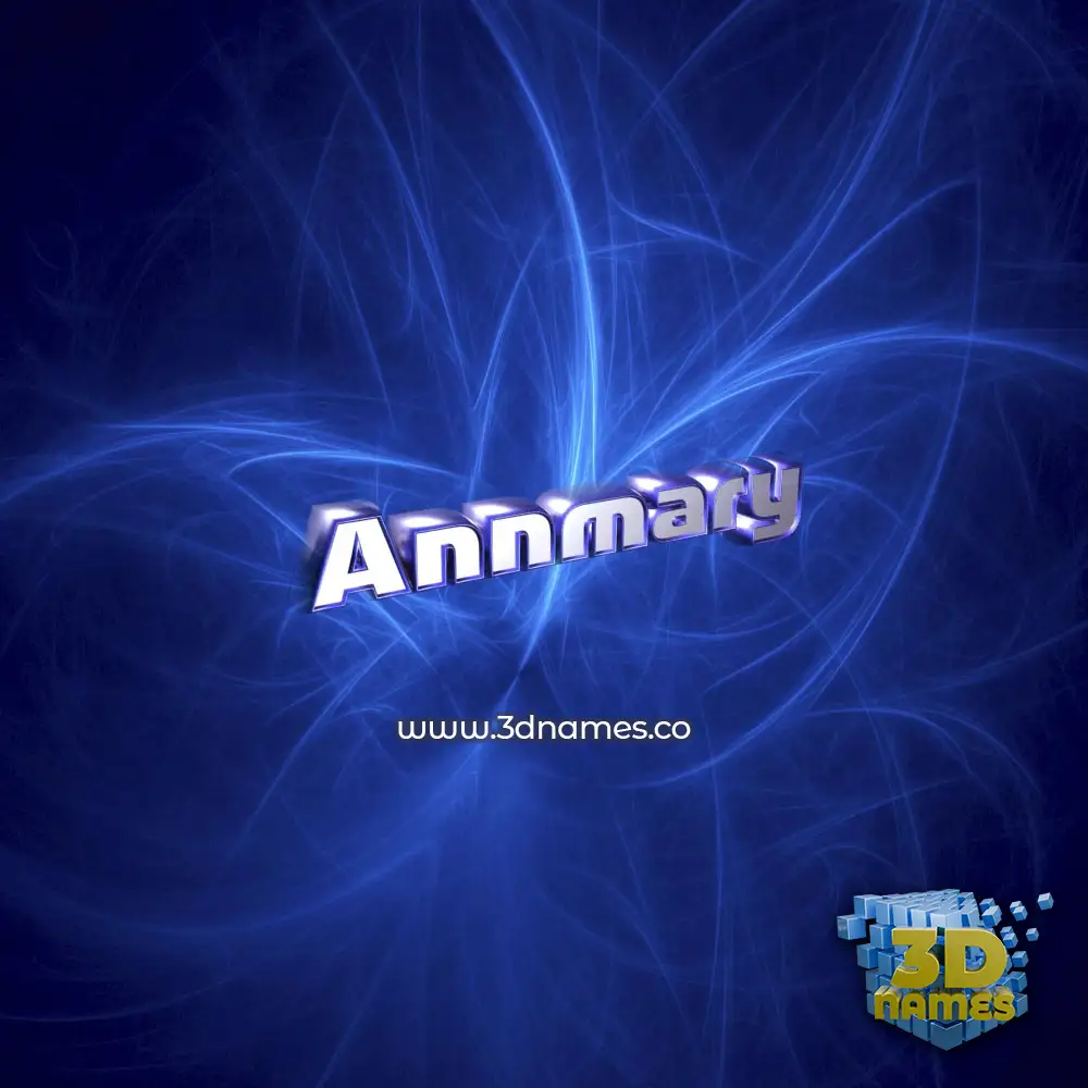 annmary in Plasma style - 3D name wallpaper