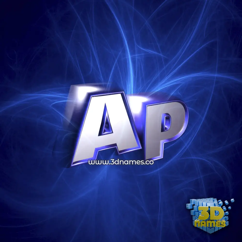 ap in Plasma style - 3D name wallpaper