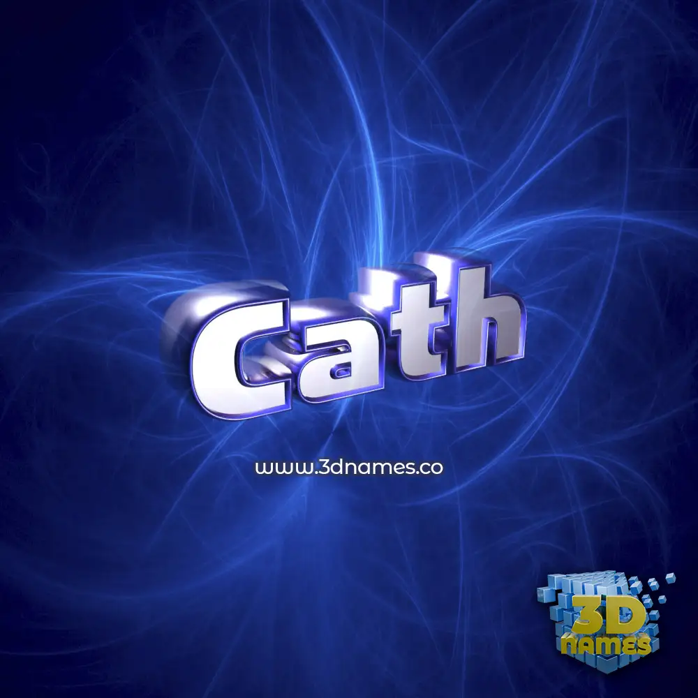 cath in Plasma style - 3D name wallpaper