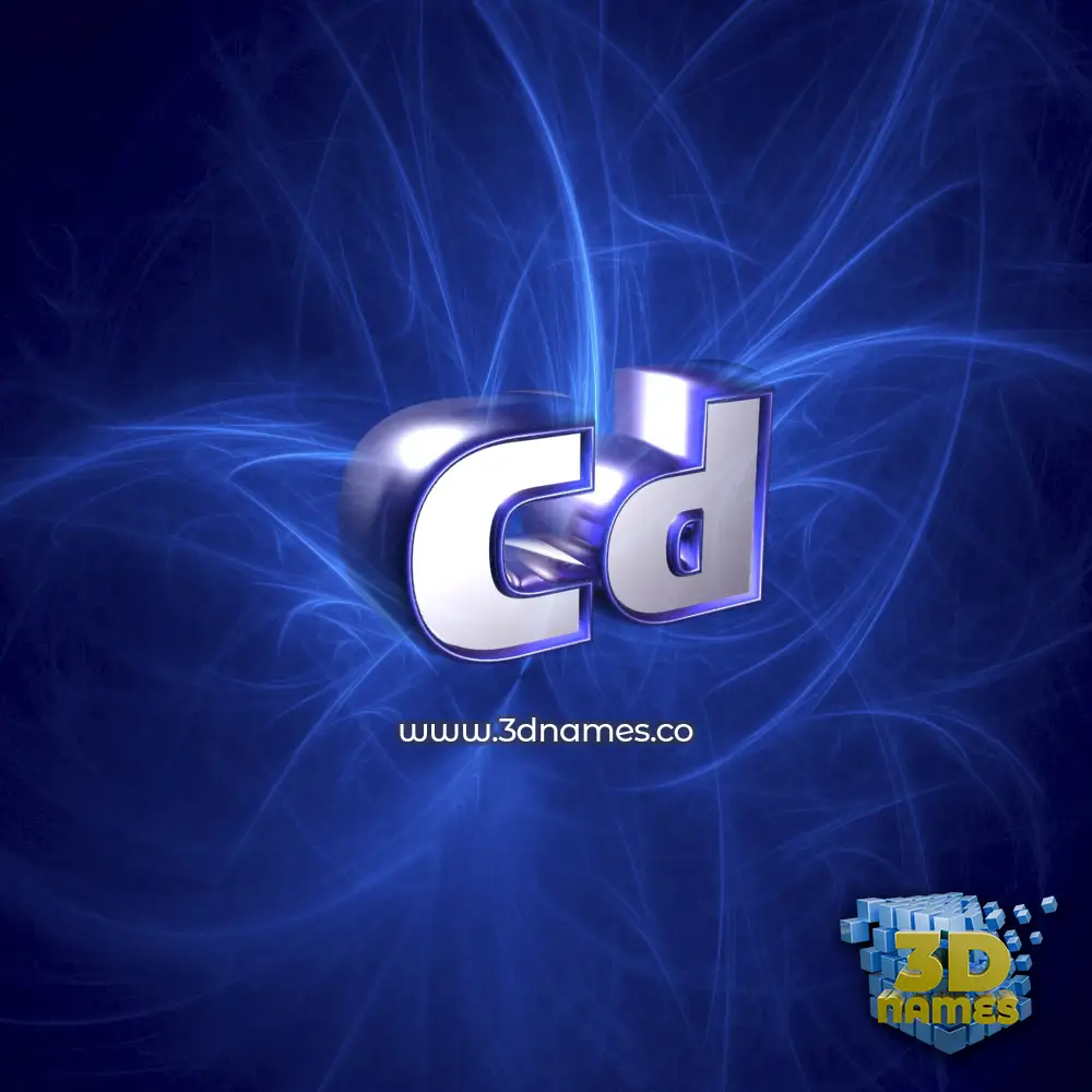 cd in Plasma style - 3D name wallpaper