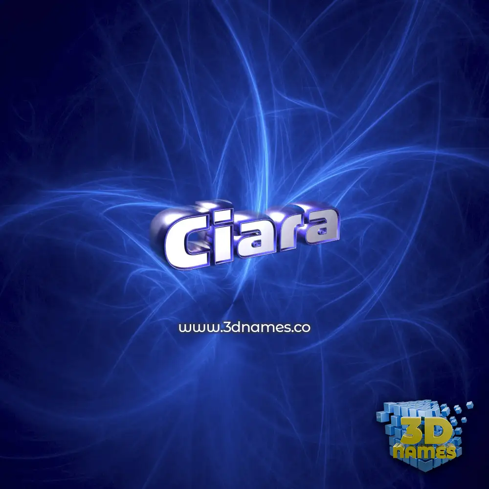 ciara in Plasma style - 3D name wallpaper