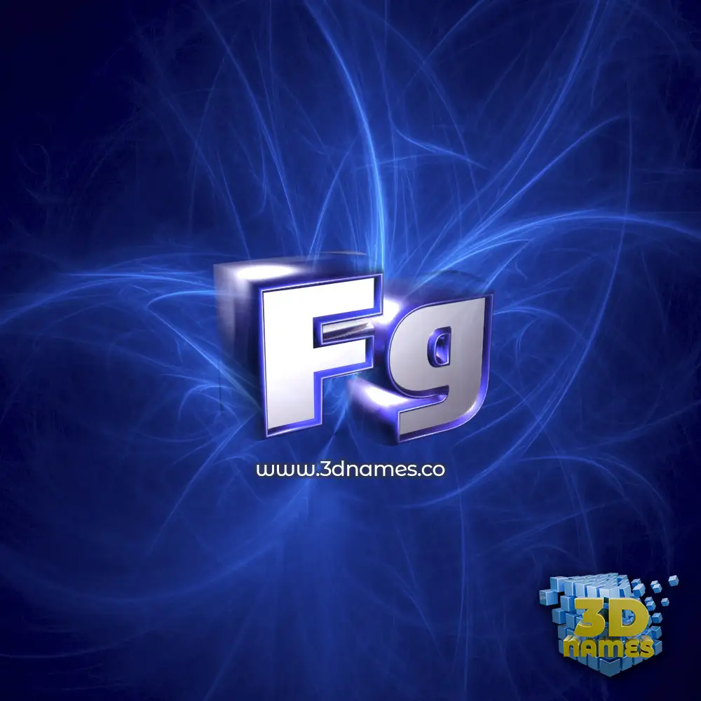 fg in Plasma style - 3D name wallpaper