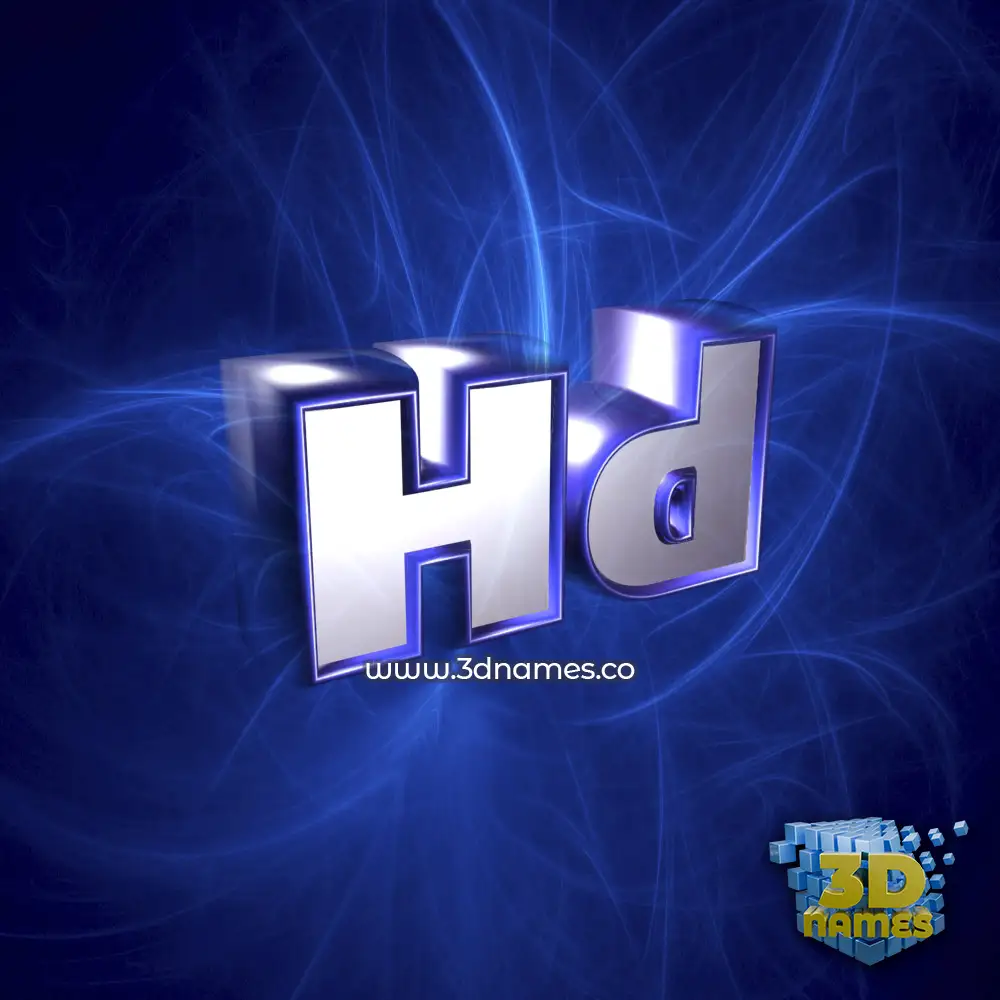 hd in Plasma style - 3D name wallpaper