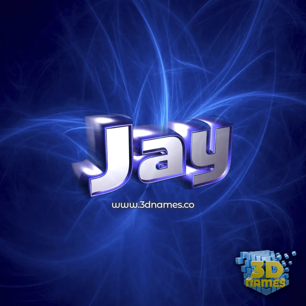 jay in Plasma style - 3D name wallpaper