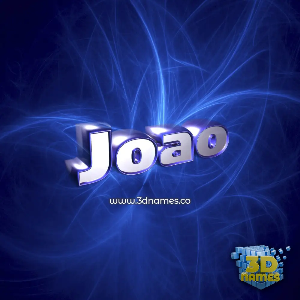joao in Plasma style - 3D name wallpaper