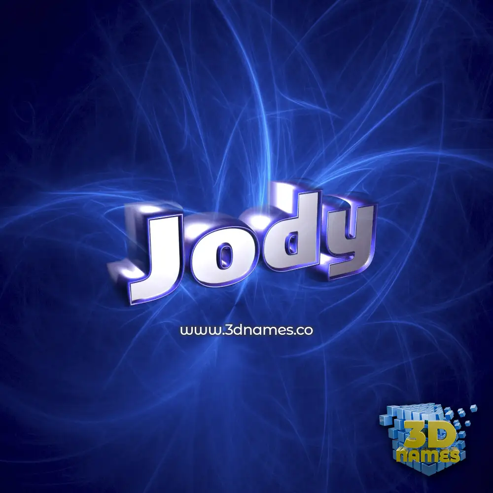jody in Plasma style - 3D name wallpaper