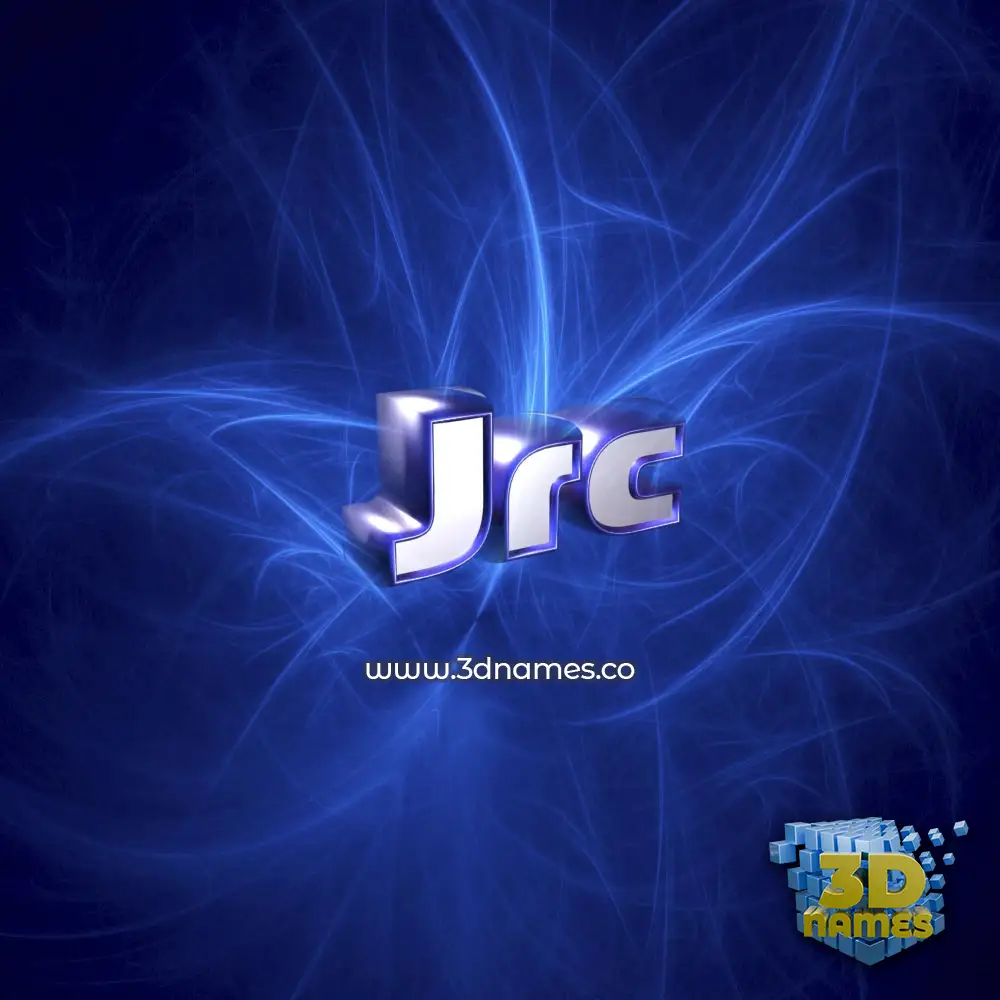jrc in Plasma style - 3D name wallpaper