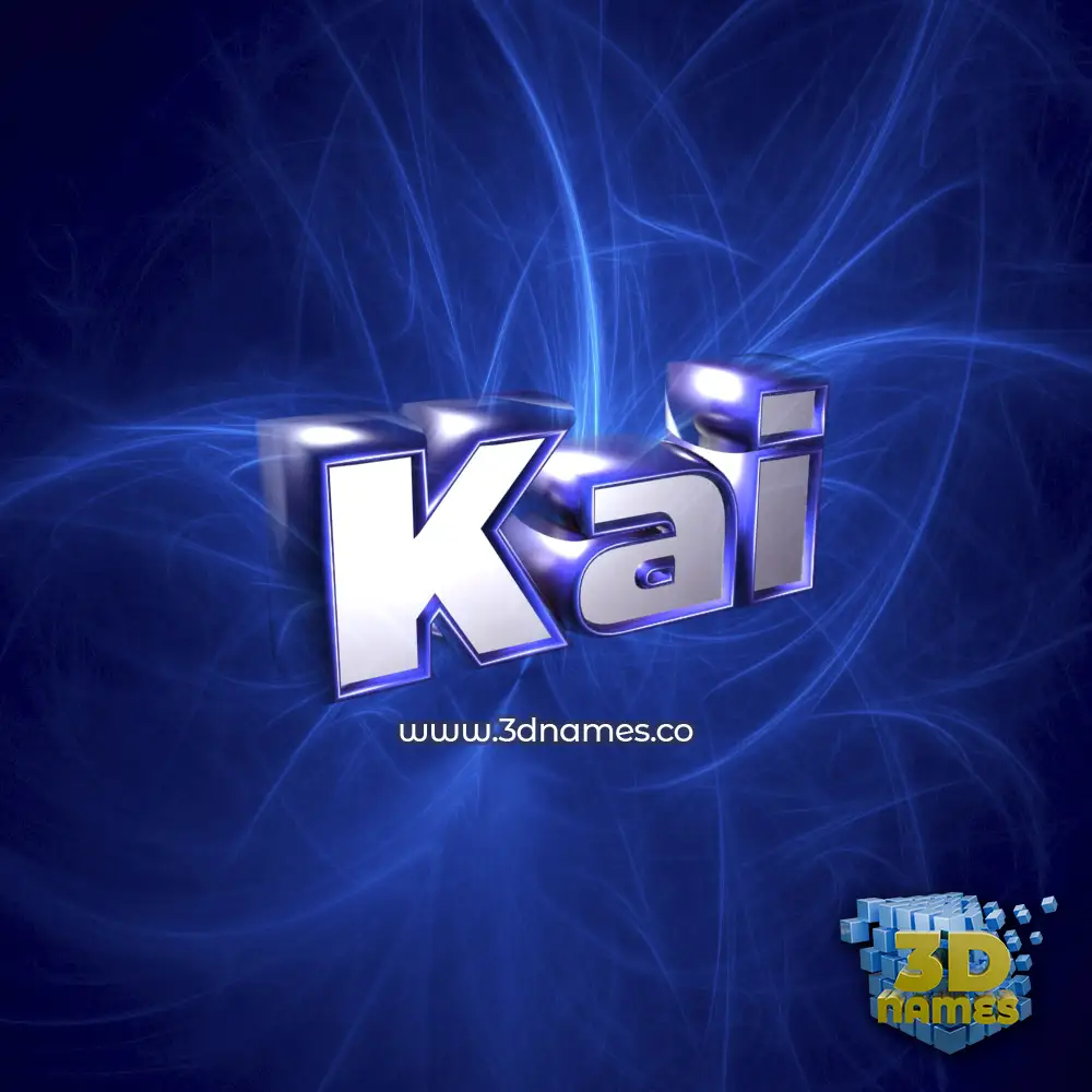 kai in Plasma style - 3D name wallpaper