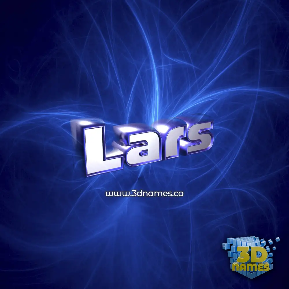 lars in Plasma style - 3D name wallpaper
