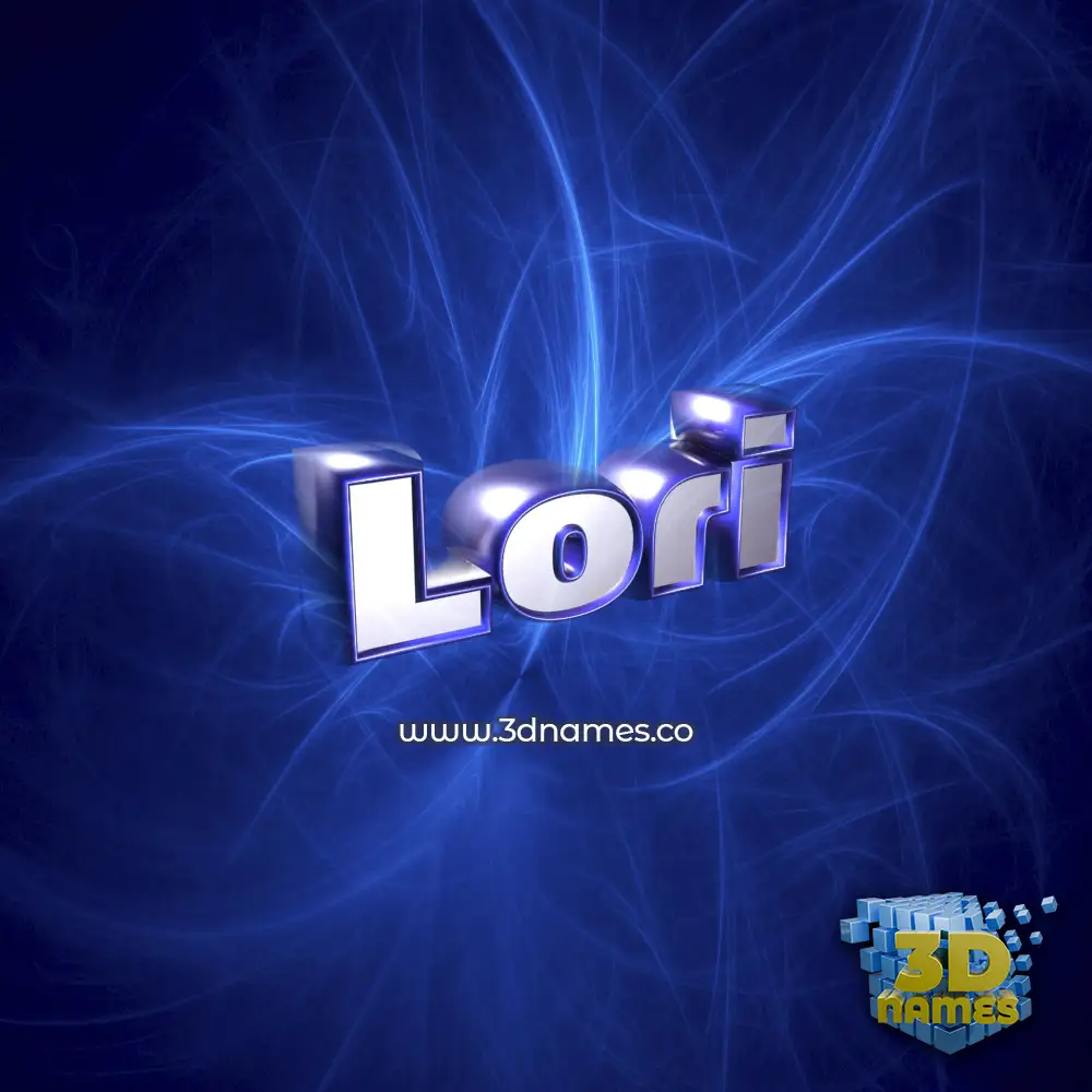 lori in Plasma style - 3D name wallpaper