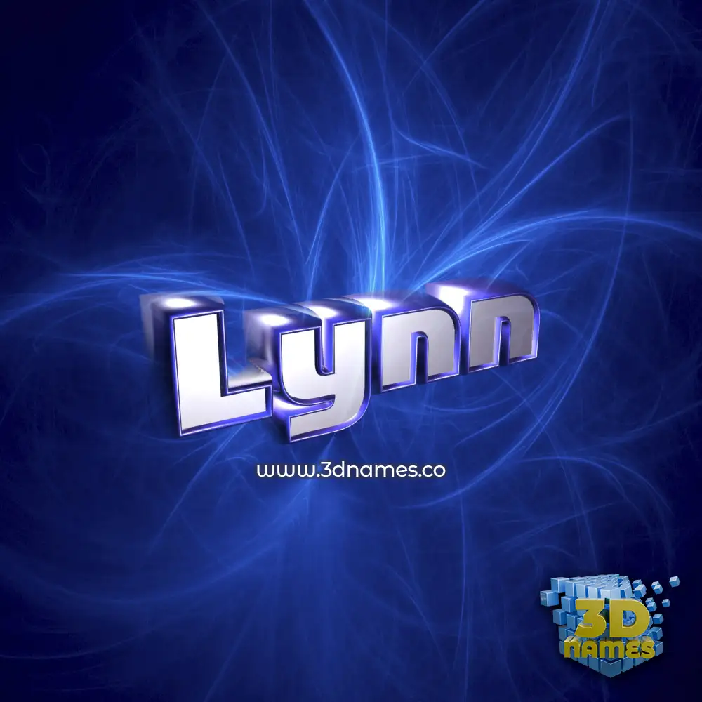 lynn in Plasma style - 3D name wallpaper