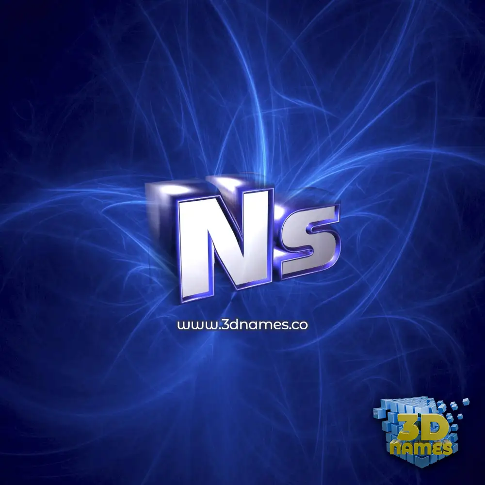 ns in Plasma style - 3D name wallpaper